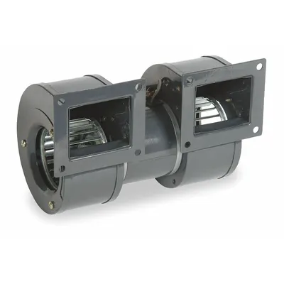 Dayton Blower: 5 1/8 in Wheel Dia, Direct Drive, 262 cfm, 1/40 hp, 115V AC, 1 Ph - OEM Direct-Drive Blowers with Drive