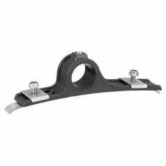 This fender flare mounting kit includes two polyethylene fasteners for attaching fender flares to vehicles. The polyethylene construction resists corrosion, making it suitable for automotive repair and fleet maintenance applications.