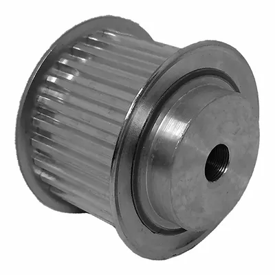 Dayton Timing Pulley: Trapezoidal, Plain, For T5 Timing Belt Section, For 25 mm Belt Wd - T5 Section Timing Belt Pulleys