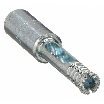DEWALT Tile Drill Bit: 3/8 in Drill Bit Size, 2 in Max Drilling Dp - Diamond-Tip Core Bits for Tile