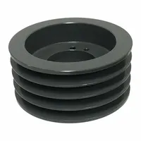 APPROVED VENDOR V-Belt Sheave: 45V1250E, 4 Groove, 12.5 in OD, Bushed Bore, E, Quick Detachable
