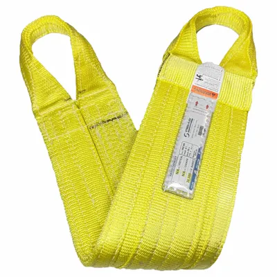 STREN-FLEX Web Sling: Type 8, Polyester, 1 Plies, 6 ft Sling Lg, 15 in Eye Lg - High-Strength Continuous Eye Cargo Web Slings