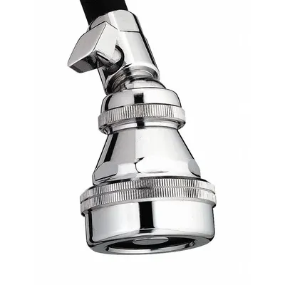 SLOAN Fixed Showerhead: Act-O-Matic, 2.5 gpm Fixed Showerhead Flow Rate, Brass - Single-Pattern Fixed Showerheads