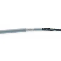 CHAINFLEX Control Cable: 16 AWG Conductor Size, 4 Conductors, PVC, 25 ft, Gray (MPN CF140US-15-04-25)