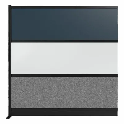 LUXOR MW-7070-XWCGWB Plastic Portable Room Divider - Plastic Portable Room Dividers