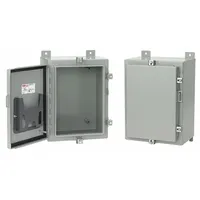 HOFFMAN Enclosure: Steel, 36 in x 30 in x 12 in, NEMA 12/13/4, Solid Cover, Hinged (MPN A36H30DLP)