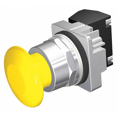 Siemens Mushroom Head Push Button: Non-Illuminated, Mushroom Head Profile, Non-Metallic - Mushroom-Head Push Buttons