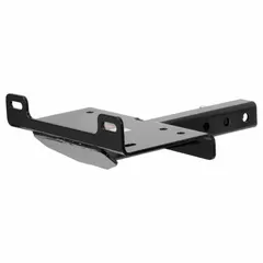 This winch mount is designed for securely attaching a winch to a vehicle. It is suitable for recovery and towing operations in industrial, construction, and off-road settings. Dimensions: 13 in overall width, 4 5/8 in height.