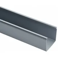 Solid Wall Wiring Duct: 2 in Nom Wd, 3 in Nom Ht, 0.2 in Slot Wd, Lead-Free PVC, 72 in Lg, Gray (MPN FS2X3LG6NM)