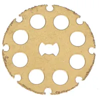 DREMEL Cutting Wheel: 1 1/2 in Wheel Dia, 0.06 in Wheel Thick, Carbide, EZ Lock, Unmounted (MPN EZ544)