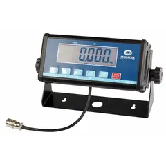 Material handling indicator for displaying weight, count, or process data from industrial scales and sensors. Designed for rugged environments requiring reliable readout.