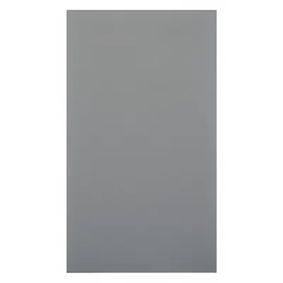 ASI GLOBAL PARTITIONS Partition Panel: Phenolic, Matte, Silver Gray, 58 in Ht, 60 in Wd - Panels & Panel Posts for Bathroom Partitions