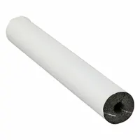 Pipe Insulation: Tube, Cellular Glass, 1 in Thick, 7/8 in ID, 2 ft Lg, 3.45 R-Value (MPN 557521)