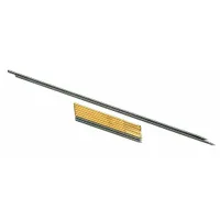FLUKE Test Probe: Std Probe, 3 7/8 in Lg, Silver, 600 V Max Volt, 3 A Max Current (MPN TP912)
