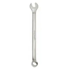 This metric 12-point combination wrench features a 12 mm head size and an overall length of 7 3/4 inches. Constructed of alloy steel with a chrome finish, the offset design provides improved access in confined spaces. Suitable for tightening or loosening metric fasteners in general mechanical applications.