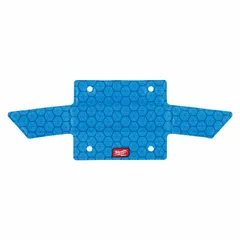 Polyester sweat band in blue, designed for use with MILWAUKEE hard hats. Absorbs perspiration to improve comfort during extended wear in industrial environments. Replaces worn or soiled bands to maintain hygiene and fit.