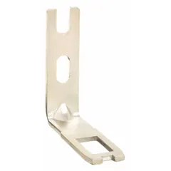 Right angle actuating key for safety-interlock switches, providing a 90° actuation angle. Used to operate interlock switches in machine guard and safety gate applications.