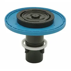 Rubber diaphragm assembly for urinal flush valves in the Z6000 series. Controls water flow to achieve a 0.13 gpf flush volume. Includes rubber diaphragm only.