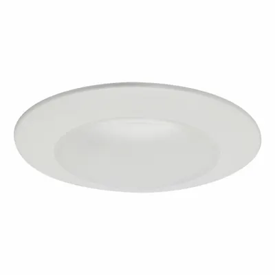 LED Light Disk: White, 1 1/4 in Ht, 1,200 lm, 2700K/3000K/3500K/4000K/5000K - Standard Round Surface-Mount Downlights