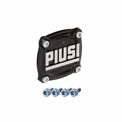 PIUSI Fitting: Coupling, Plastic, 1 in BSP, 90° Outlet Angle, EPDM - Fittings for DEF Transfer Pumps