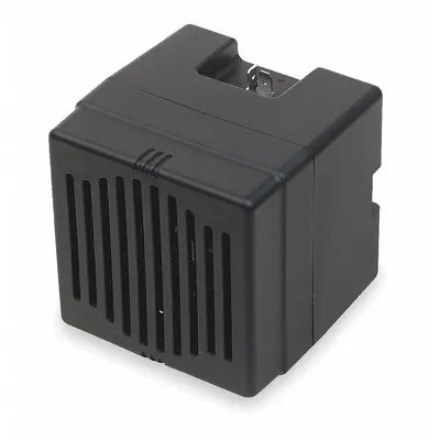 WOLO Electric Horn: 12-60V DC, High Tone, Electric, Black, Unfinished - Electric-Powered Horns