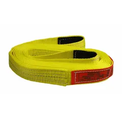 This heavy-duty tow strap is constructed from 2-ply nylon and features eye attachments on both ends. With a 30 ft overall length and 2 in width, it is suited for vehicle recovery, towing, and pulling tasks in industrial, construction, and automotive settings.