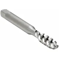 CHICAGO-LATROBE Spiral Flute Tap: M6x1 Metric, D5 / 6H, 3 Flute, Plug Chamfer, High Speed Steel (MPN 366150)