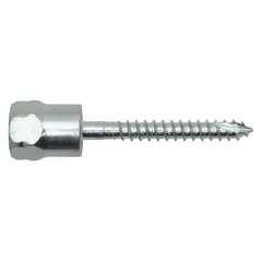 This 25-pack of rod hangers is designed for vertical mounting of threaded rod or pipe to wood structures. Each hanger has a 1/4 in screw size and an overall length of 2 13/16 in. Suitable for mechanical and electrical installations where wood compatibility is required.