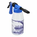The NU-CALGON Coil Gun is a sprayer for applying coil cleaning solutions to HVAC and refrigeration coils. It connects to a standard water hose via a 5/8 in GHT female connection and operates at 90 psi. This tool is used to remove dirt and debris from finned coils in commercial and industrial environments.