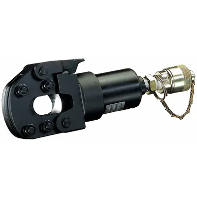 HUSKIE TOOLS Bar and Wire Cutter: Guillotine Head, 10,000 psi, Wire Cap 0.63 in - Remote Cutting Heads