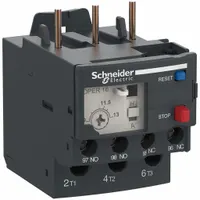 SCHNEIDER IEC Overload Relay: Thermal Protection, 3 Poles, 1NO/1NC, Phase Loss Sensitivity (MPN DPER16)