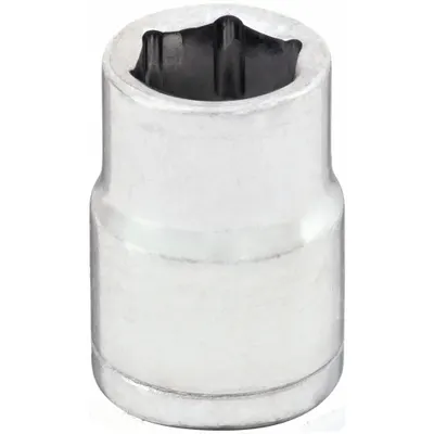 WESTWARD Socket: Metric, 3/8 in Drive Size, 13 mm Socket Size, 6-Point, Std, Chrome - 3/8" Drive Hand Sockets