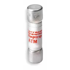 Midget fast-acting cylindrical fuse rated 6 A, 600 V AC/DC. Dimensions 13/32 in x 1 1/2 in. Used for overcurrent protection in control panels, power supplies, and DC circuits.