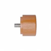 Replacement Hammer Tip: Soft, Urethane, 1 in Dia, 1/4-20 Thread Size, Threaded, Soft, AM08STIP