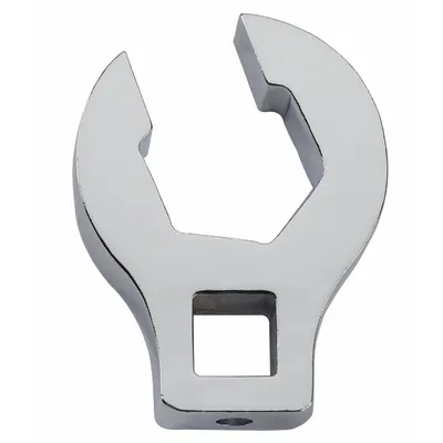PROTO Crowfoot Socket Wrench: Alloy Steel, Chrome, 3/8 in Drive Size, 10 mm Head Size - Metric Flare Nut Crowfoot Wrenches