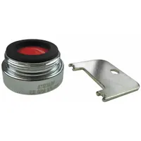 AMERICAN STANDARD Outlet: 2.2 gpm Flow Rate, Aerated Flow Outlet, Brass, Chrome Finish, Male (MPN 078481-0020A)