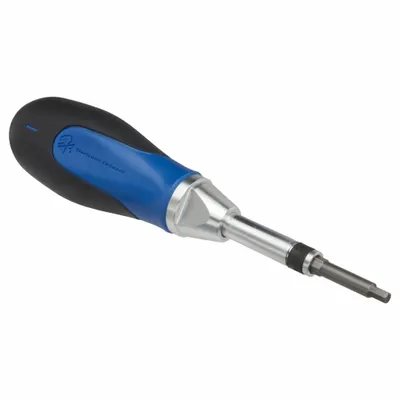 STURTEVANT RICHMONT Torque Screwdriver: 1/4 in Tip Size, 4 in-lb Min Torque - ESD-Safe Adjustable Torque Bit Screwdrivers