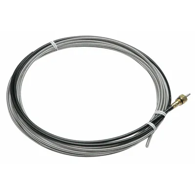 MILLER ELECTRIC Liner: 0.025 in x 15 ft, Steel/Copper - Liners for Bernard, Miller & Hobart MIG Guns
