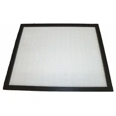 ULPA filter for use with XPert Nano Enclosures. Measures 30 inches wide by 3 1/4 inches high. Captures ultrafine particles to maintain air quality in laboratory fume hood applications.