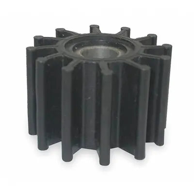 Dayton Nitrile Replacement Impeller: Mfr Part # 3ACB5, Buna-N - Impellers for Dewatering & Wastewater Pumps