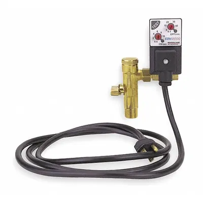 INGERSOLL RAND Timed Electric Auto Drain Valve: 1/2 in NPT Pipe, 1/2 in Drain, 1.6 gpm