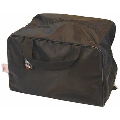 R&B FABRICATIONS Duffel Bag: Nylon, Black, 3,750 cu in Interior Volume, 18 in Lg, 12 in Wd - Air Mask & Canister Bags