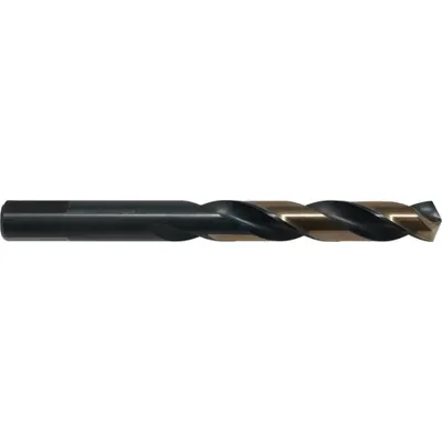 CLE-LINE Mechanics Length Drill Bit: 1/16", 135° Split Point, Black & Gold HSS - High-Speed Steel Mechanics-Length Drill Bits