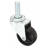 APPROVED VENDOR Stem Caster: Swivel, 2 in Wheel Dia., 7/8 in Wheel Wd, Polyolefin, 1 1/2 in Stem Lg (MPN 20TM41)
