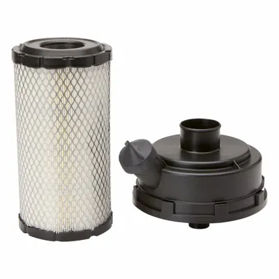 FLEETGUARD Automotive Air Filter: Engine, 5 in Outside Dia, 20 5/16 in Outside Dia - Bottom - Round/Oval Engine Air Filters