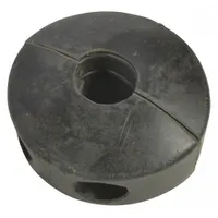 SPEEDAIRE Bumper Stop: Polypropylene/PVC, For 1/2 in Hose Dia, 1 5/8 in Hose Stop Overall Wd, Oval (MPN TT2CUA9A3G)