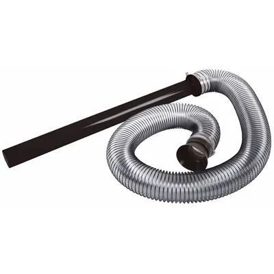 BILLY GOAT Hose Kit: 4 in Dia, Plastic, Rubber - Litter & Leaf Vacuum Parts & Accessories