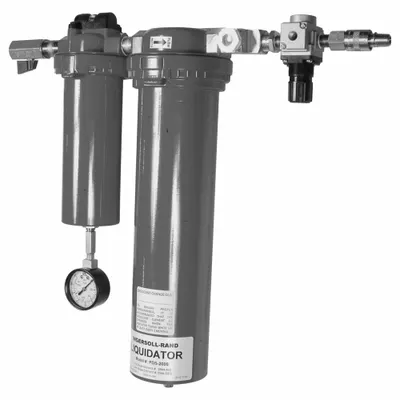 ARO Drier System: 2-Stage, 1/2 in NPT, 25 cfm - Multi-Stage Refillable Desiccant Compressed Air Dryers