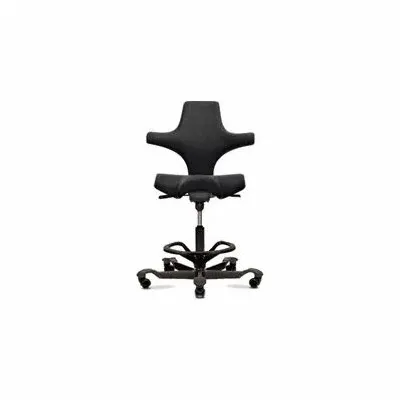 MARKETLAB Task Chair: Adj Seat, ML944500-CO, 16 1/8 in Seat Wd, Upholstered Back - Furnishings, Appliances and Hospitality
