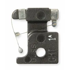 BUSSMANN GMT-1A is a fast-acting cricket fuse rated at 1 A, 125 V AC, and 60 V DC. It has a 13/16 in size and is part of the GMT series. This fuse is used for overcurrent protection in telecommunications equipment and other sensitive electronic circuits.